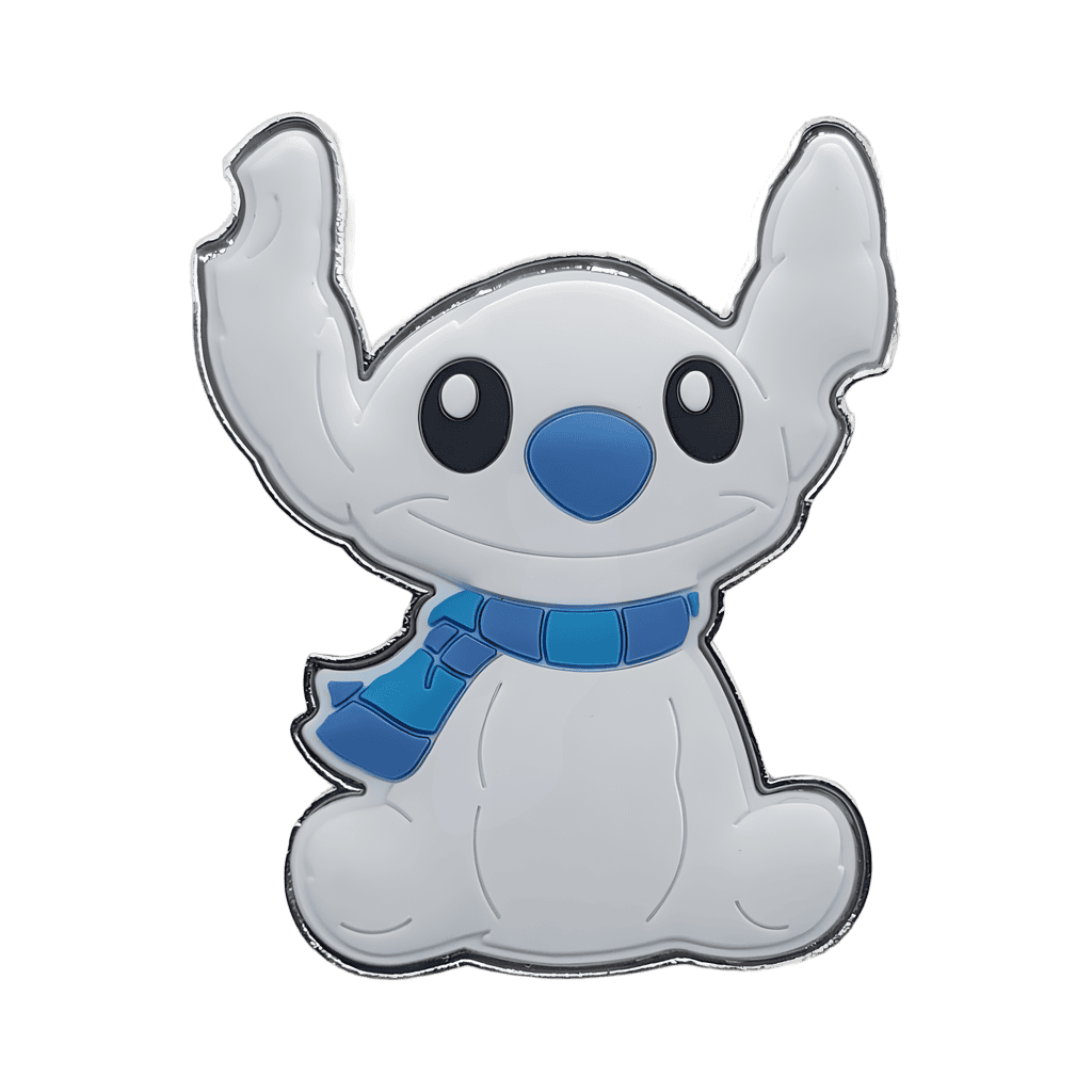 Stitch snowman Disney pin