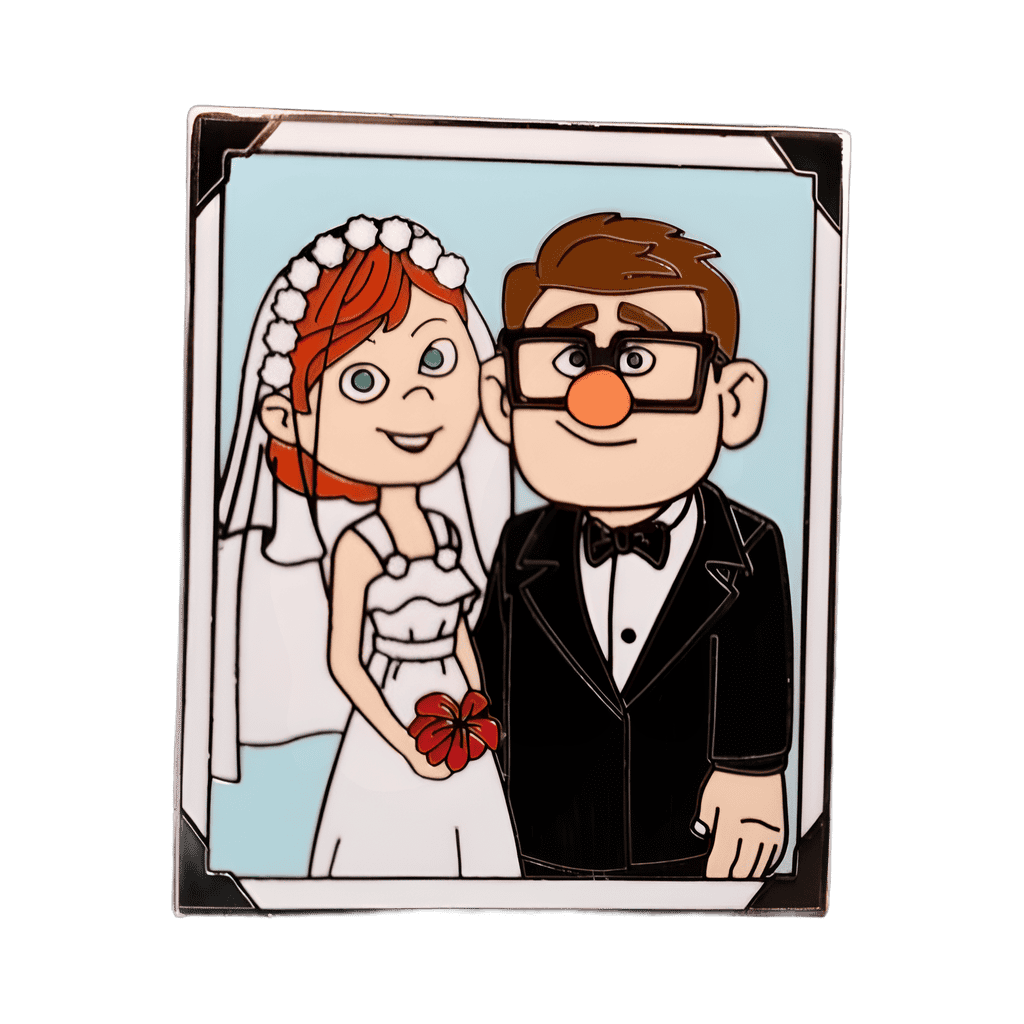 Carl & Ellie's Wedding Day Disney pin
