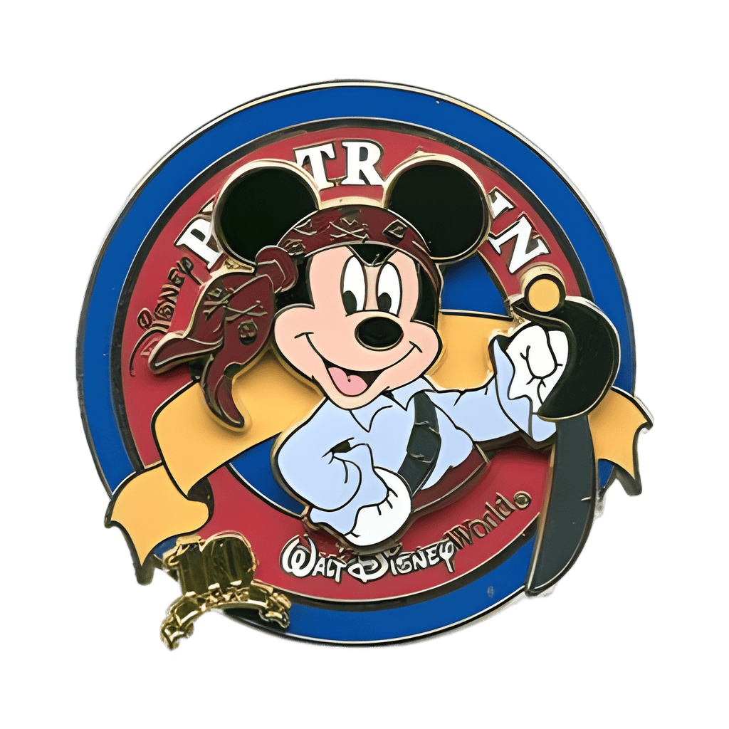 Mickey Mouse at Pirates of the Caribbean Disney pin