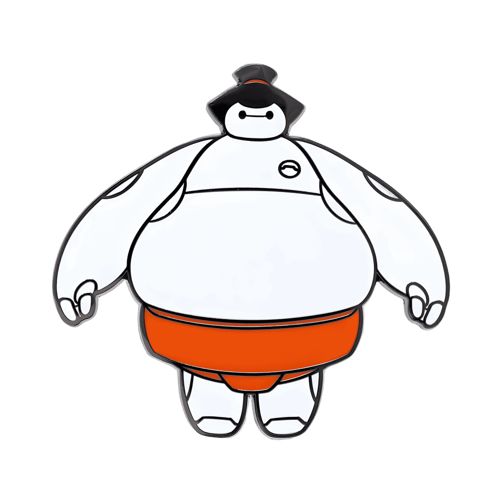 Big Hero 6 Sumo Baymax Disney pin