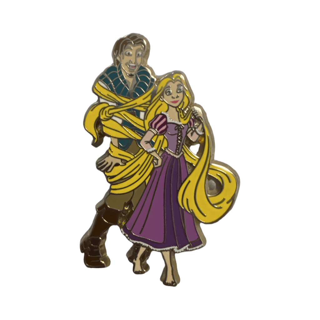 Flynn and Rapunzel Disney pin