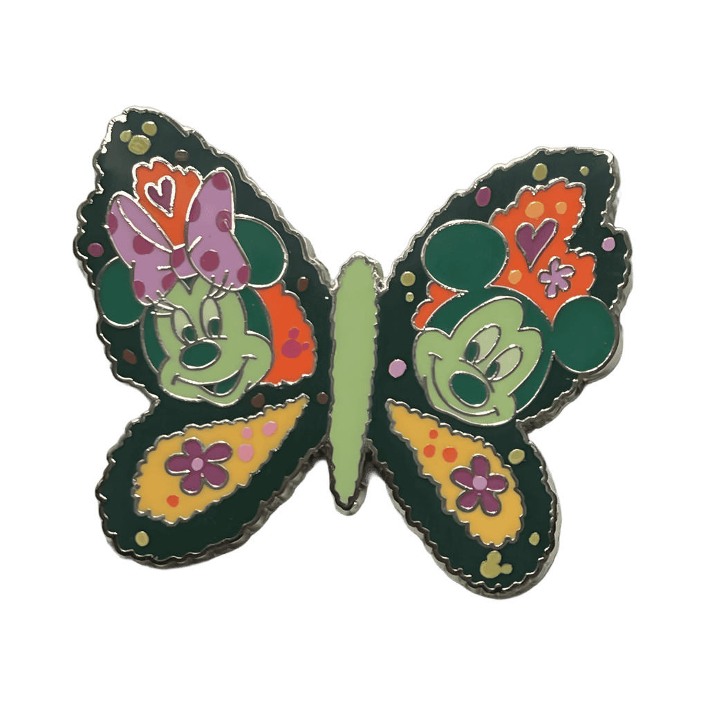 Minnie & Mickey Topiary Butterfly Disney pin