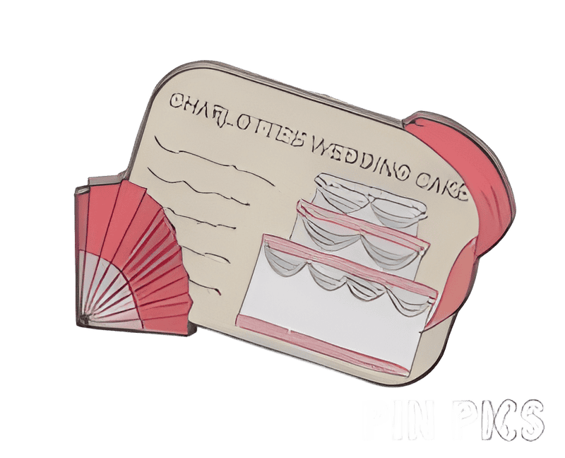 Charlotte's Wedding Cake Disney pin