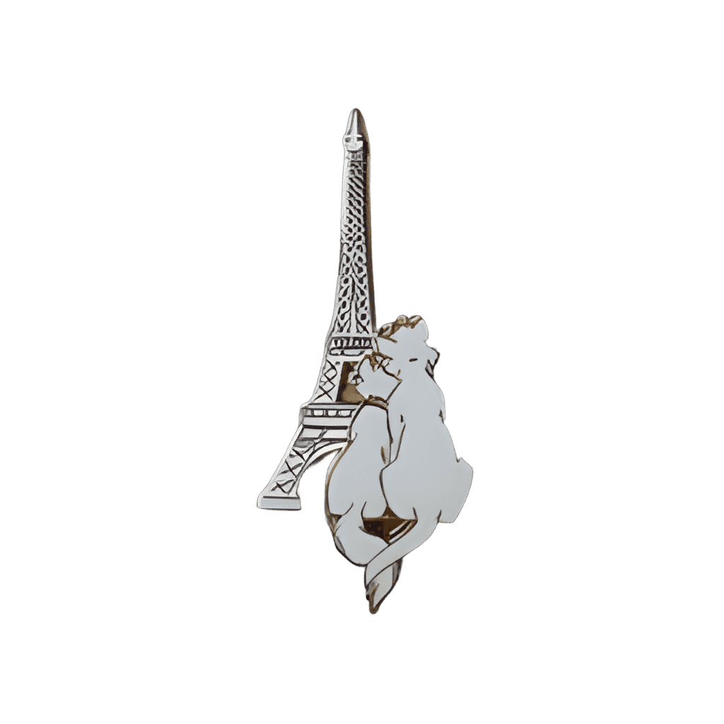 Duchess & O'Malley Eiffel Tower Disney pin