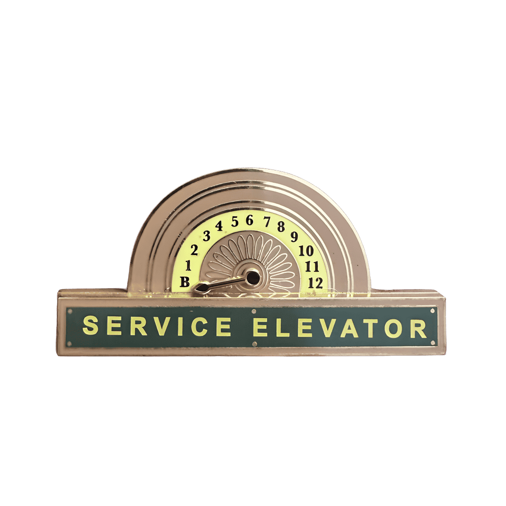 Service Elevator Disney pin