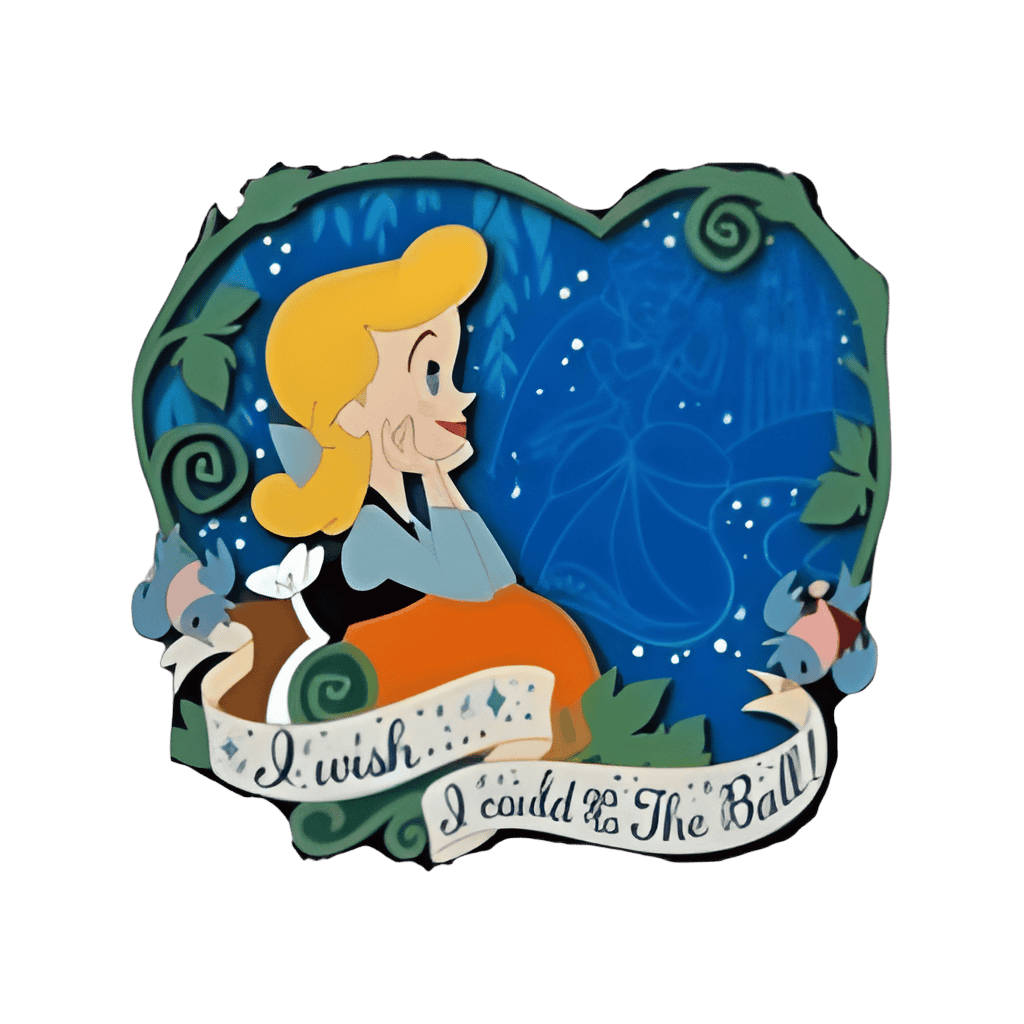 Series 1 (D23 Expo 2022) - Cinderella (I Wish...) Disney pin