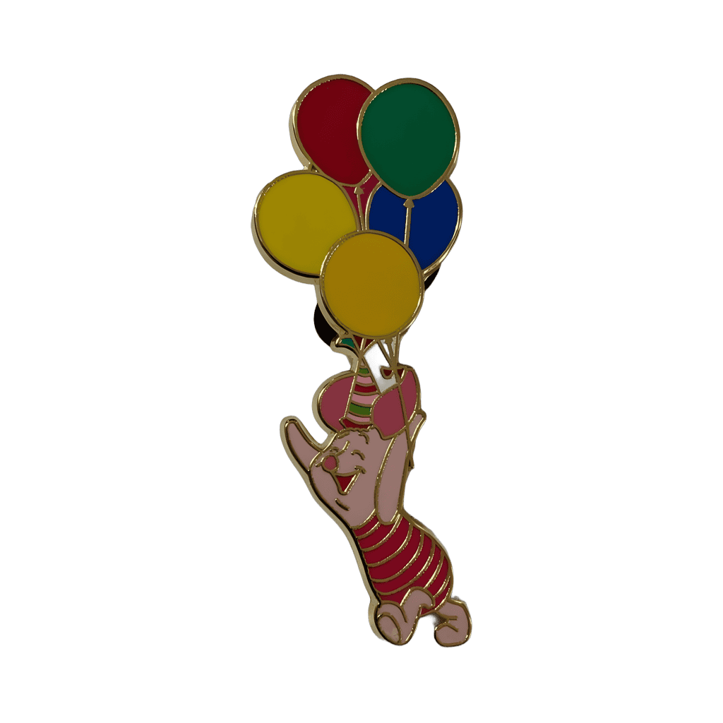 Piglet with Balloons Disney pin