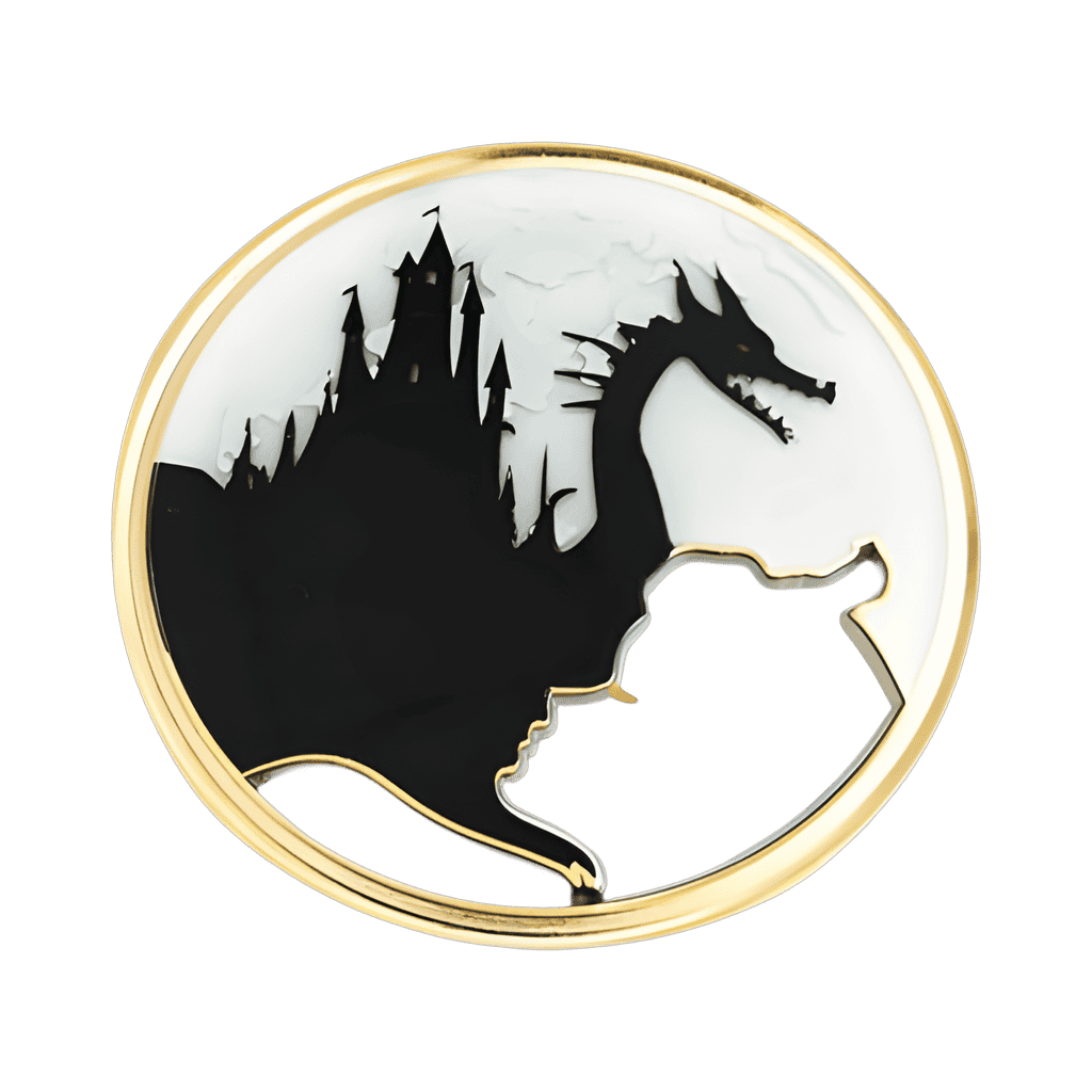 Silent Castle Disney pin