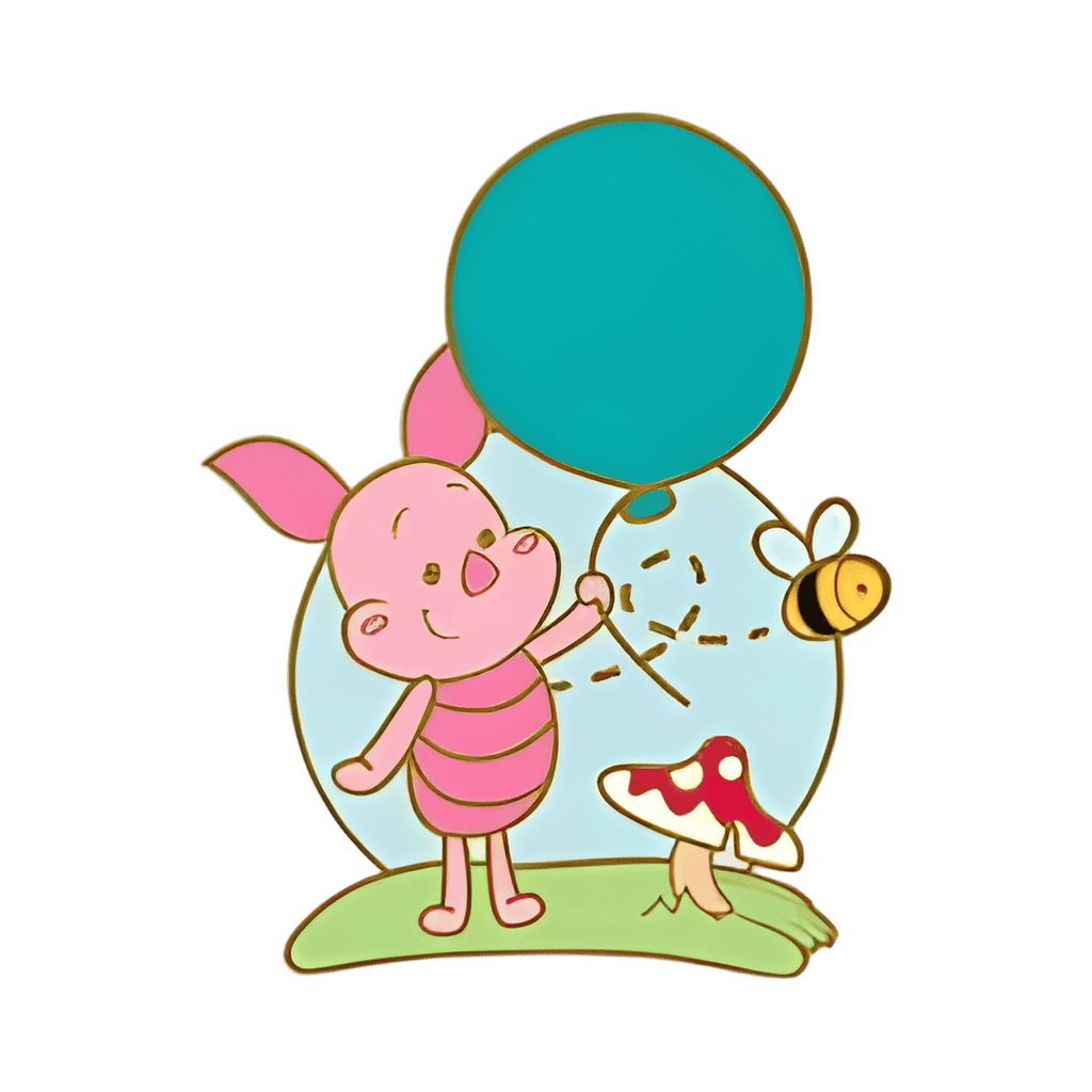 Piglet with Balloon Disney pin