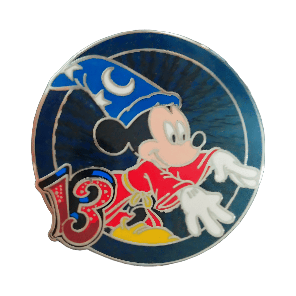Sorcerer Mickey Circle Disney pin