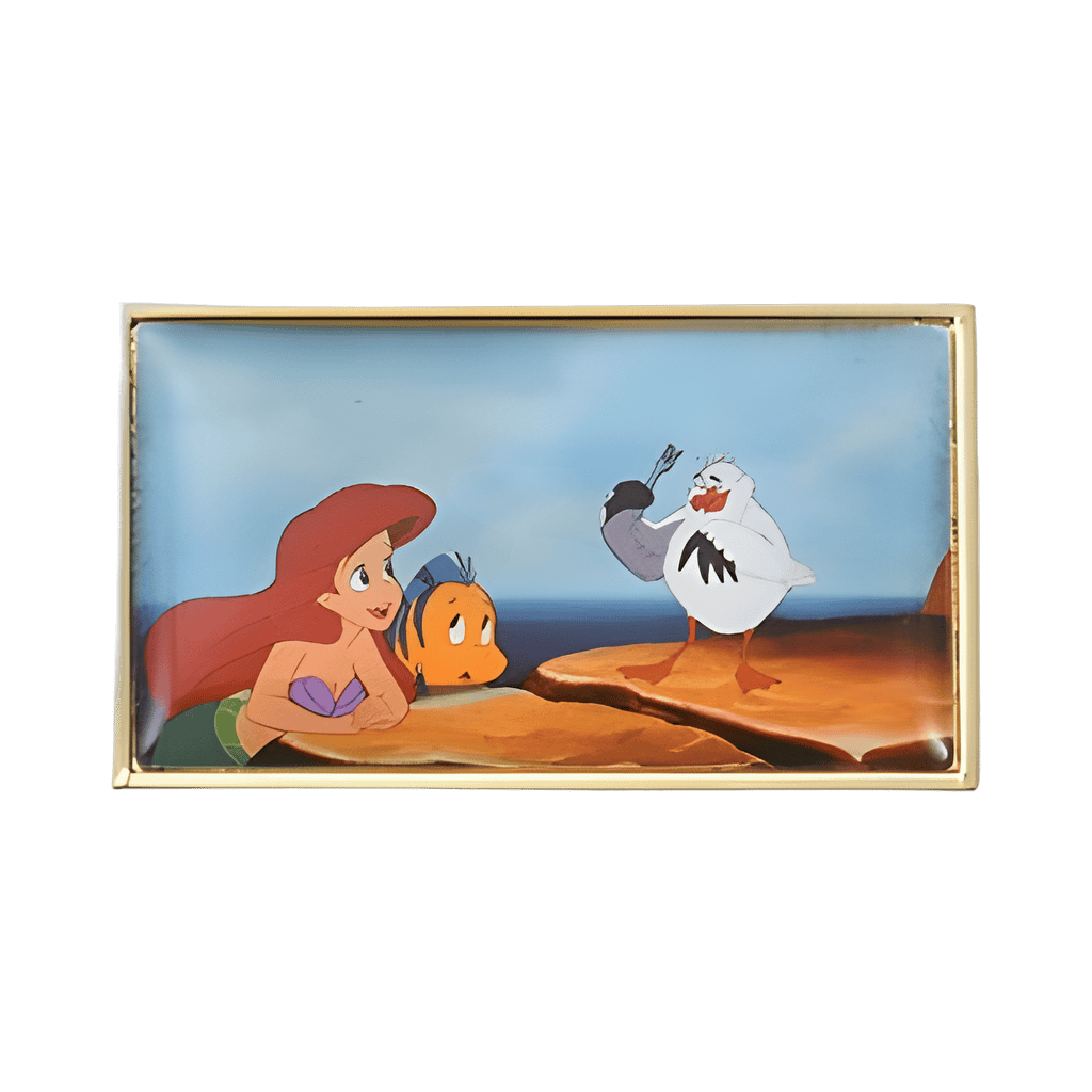 Ariel, Flounder and Scuttle Disney pin
