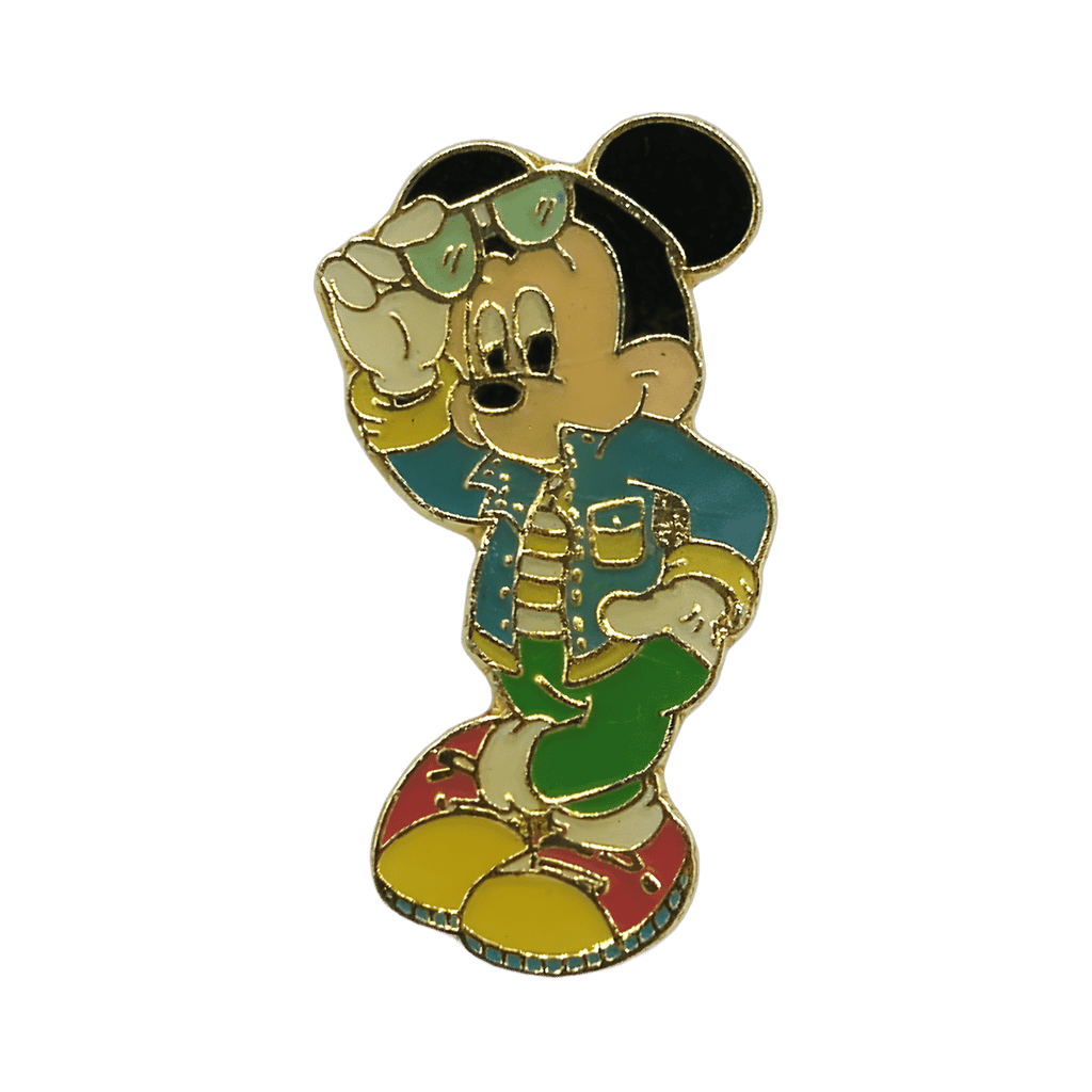 Mickey wearing Sunglasses and Blue Jacket Disney pin