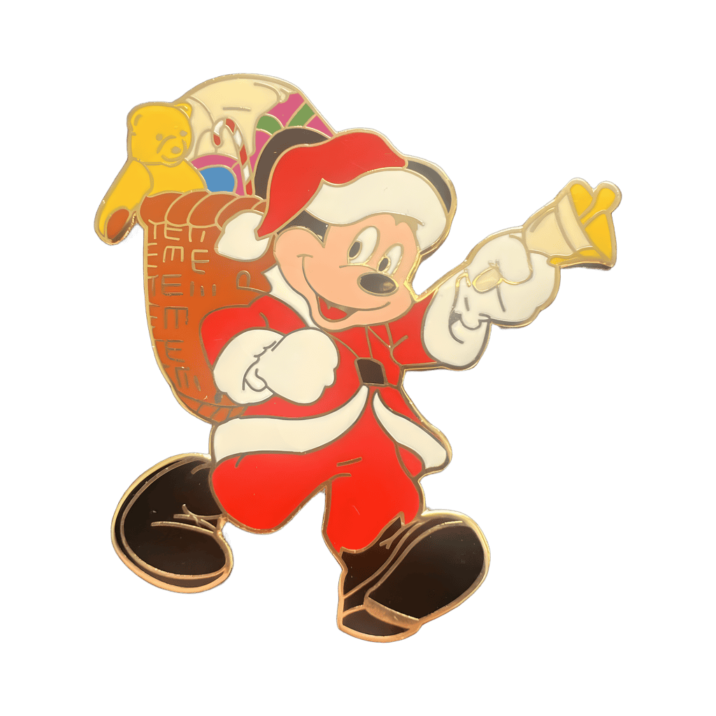 Santa Mickey Mouse Disney pin