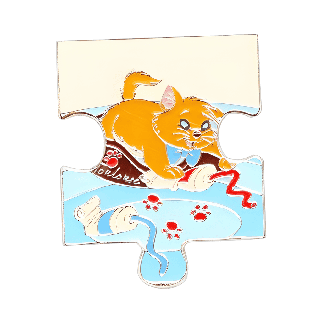 Toulouse Puzzle Piece Disney pin