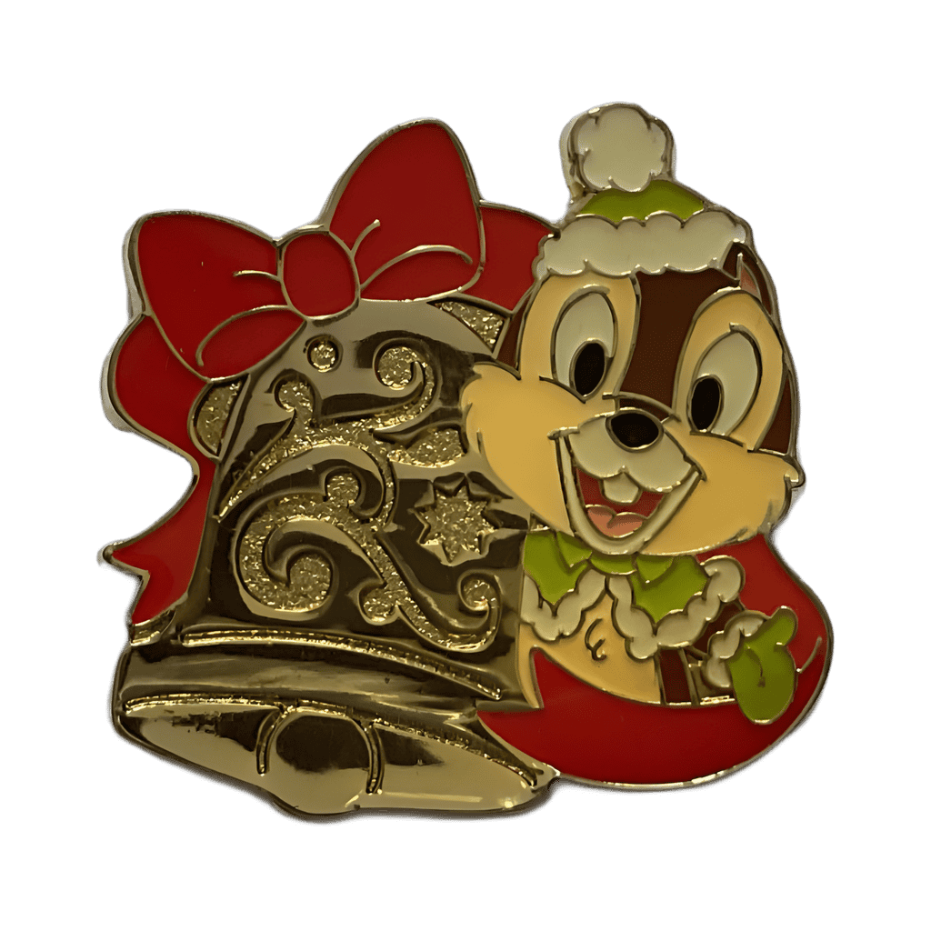 Gold Bell - Chip Disney pin