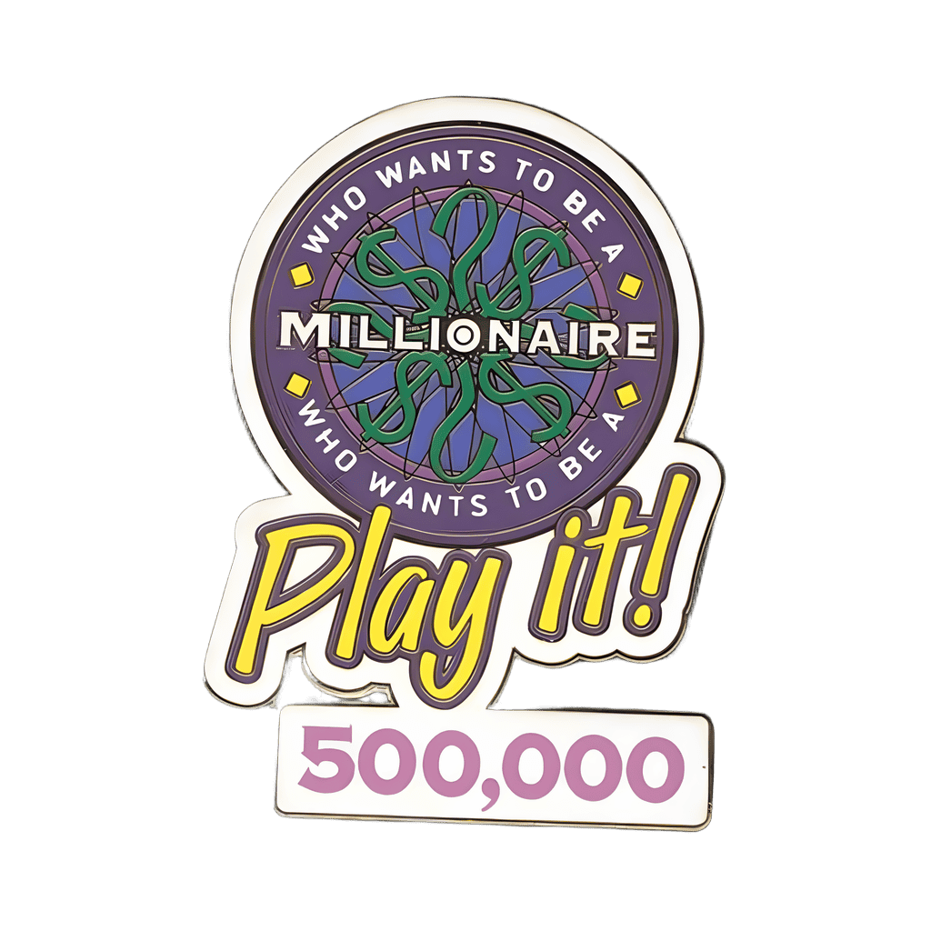 500,000 Points Disney pin