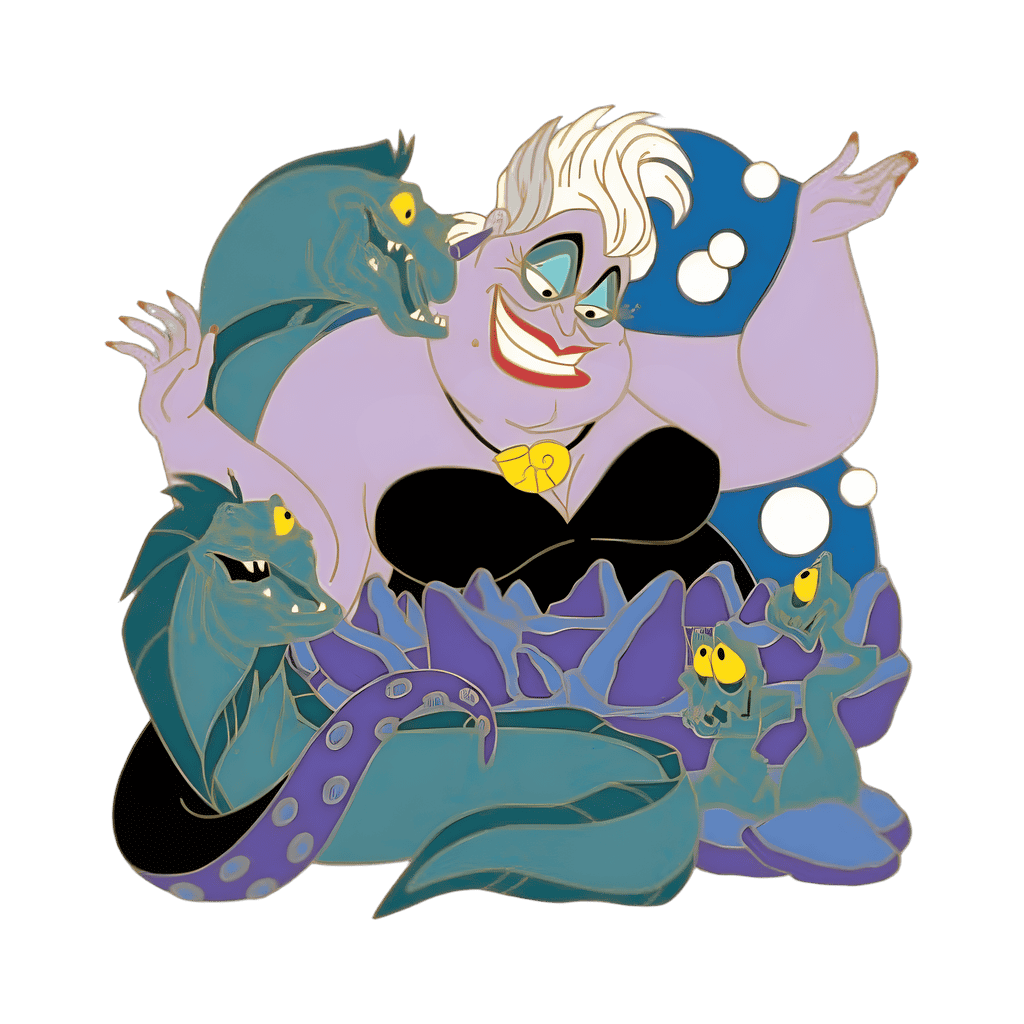 Magical Spells Boxed Pin Set - Ursula Disney pin