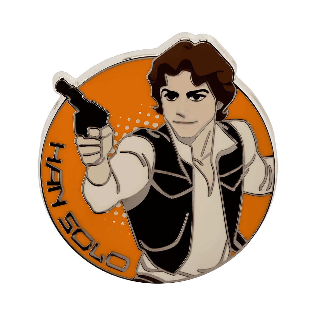 Han Solo Disney pin