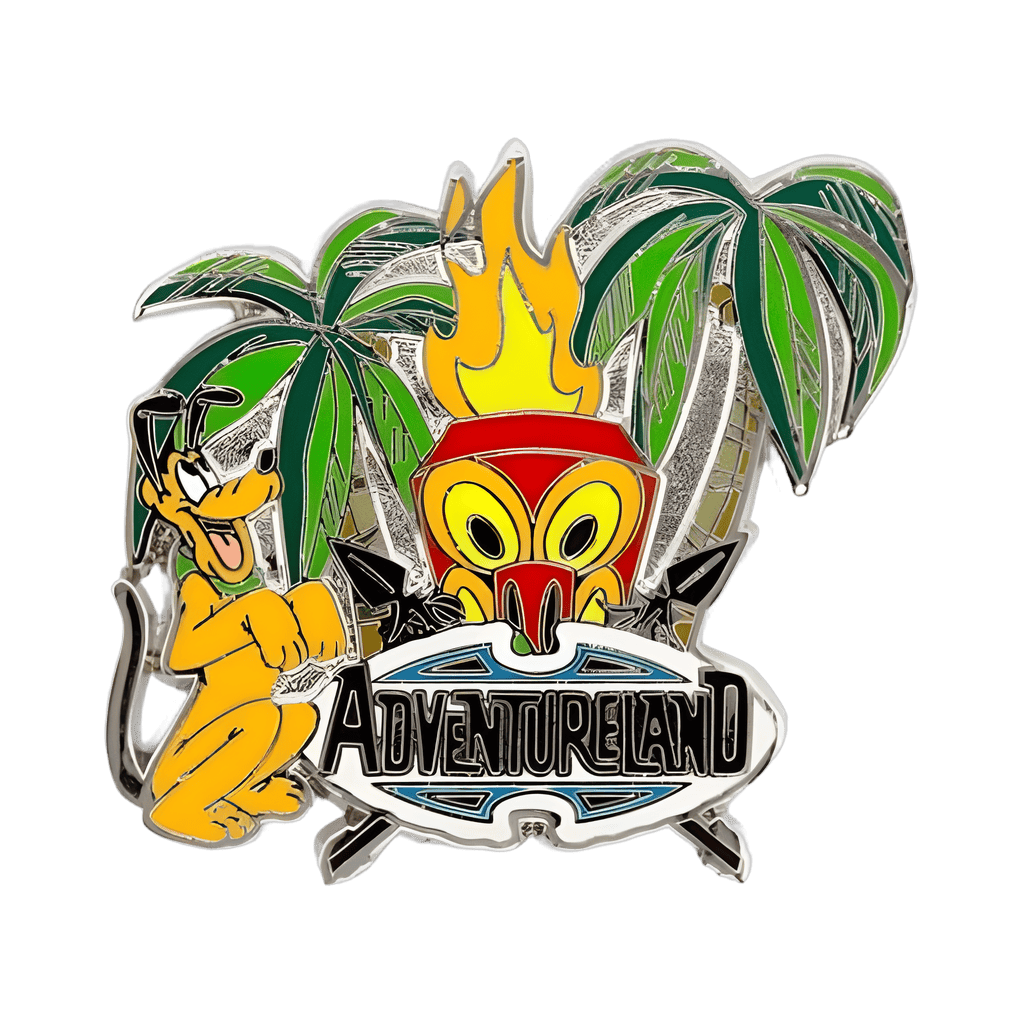 Adventureland - Pluto Disney pin