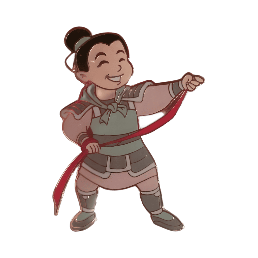Framed Set — Mulan as Ping Disney pin