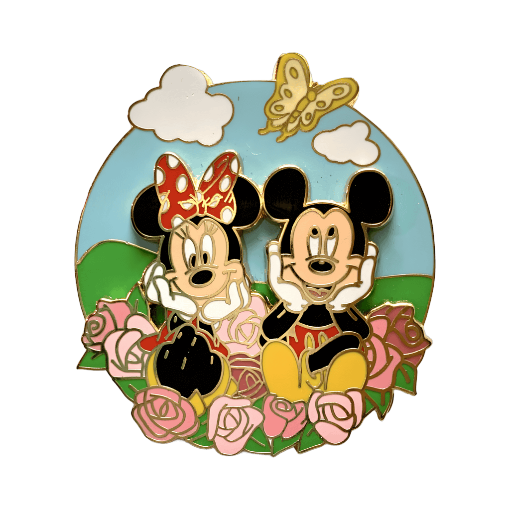 Roses and Butterfly Disney pin