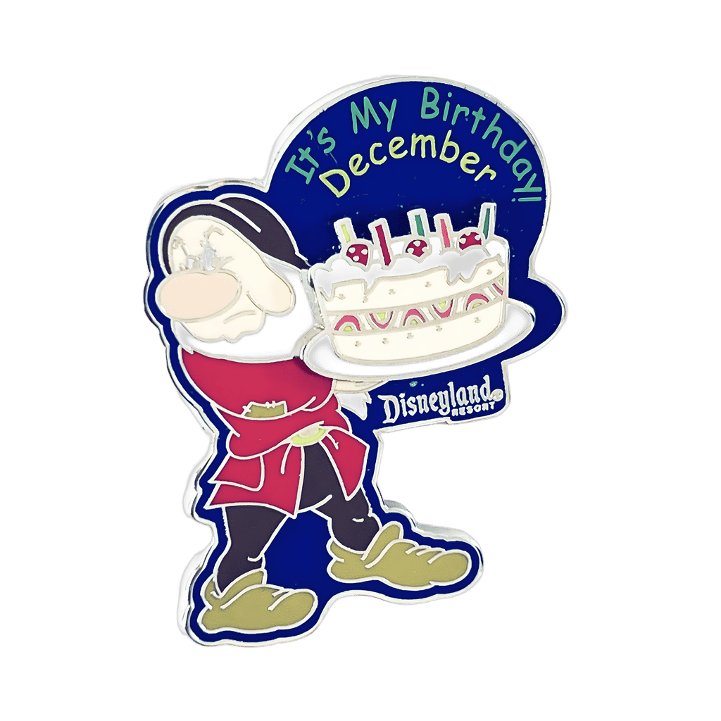 It's My Birthday December - Grumpy Disney pin