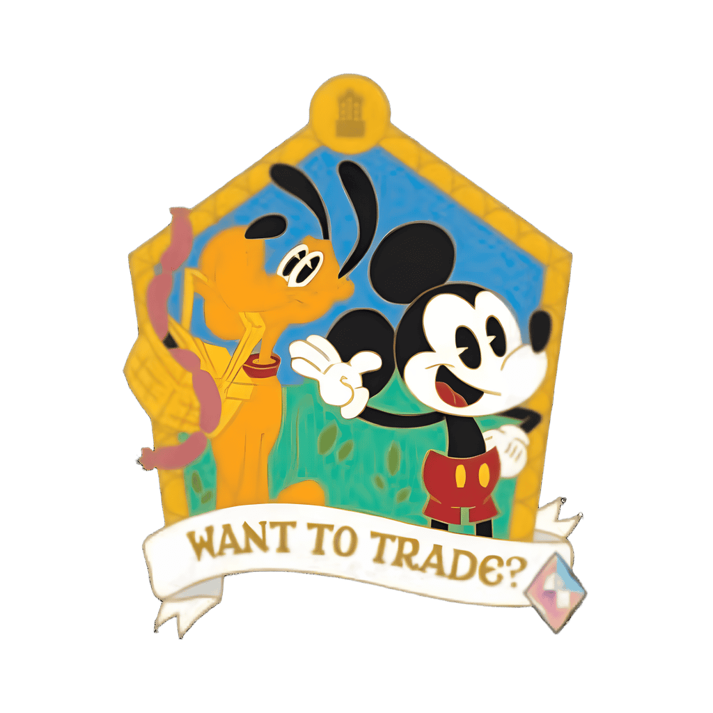Mickey & Pluto: Hollywood Studios Disney pin