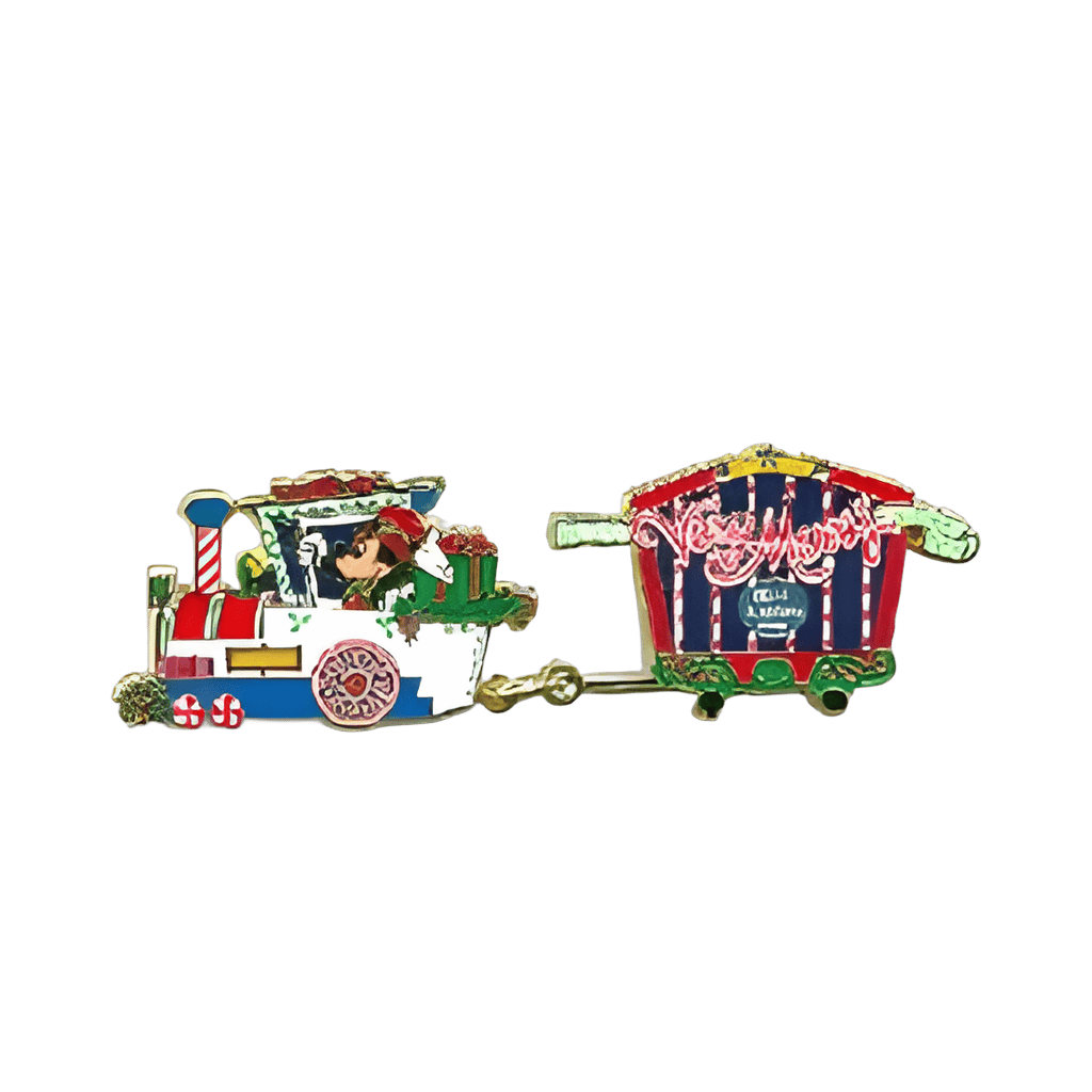 Mickey Mouse Holiday Train Disney pin