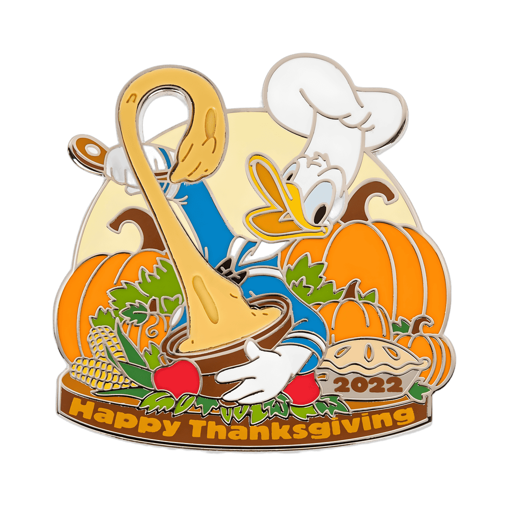 Happy Thanksgiving 2022 - Donald Disney pin