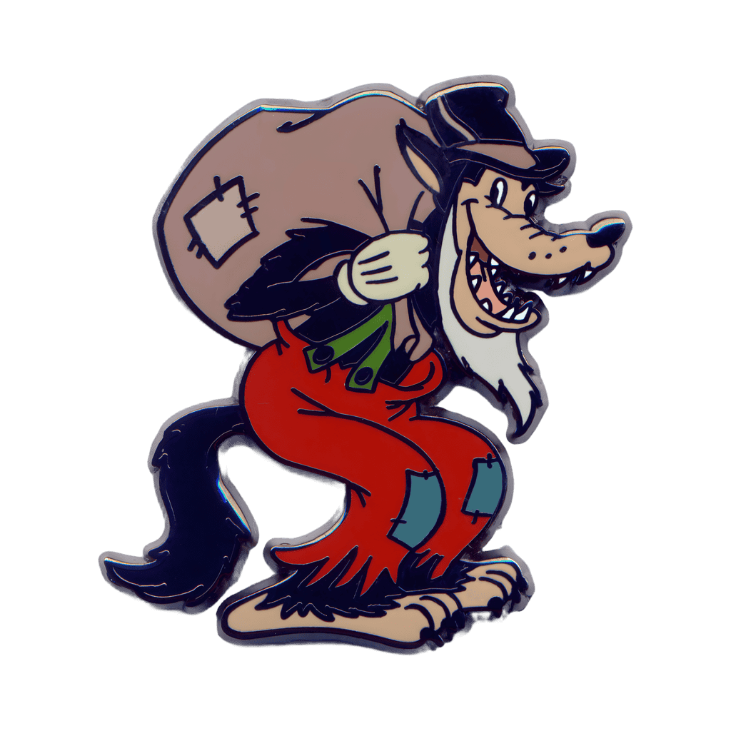 Set #3 - The Big Bad Wolf Disney pin