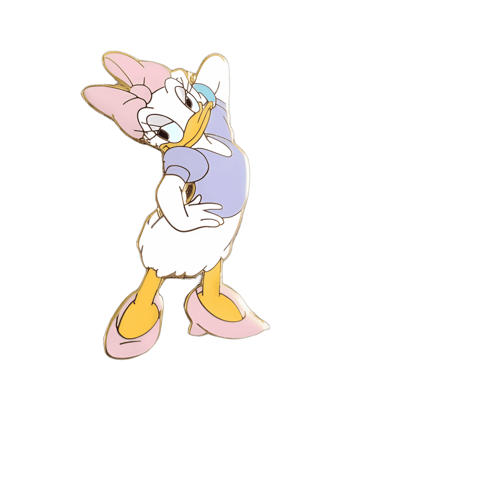 Daisy Posing Hand on Hip Disney pin