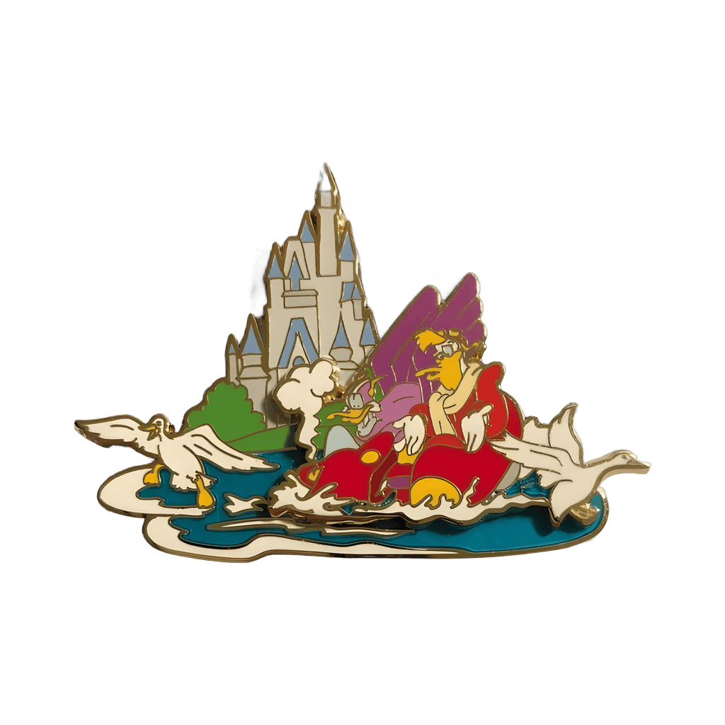 Darkwing Duck and Launchpad McQuack Disney pin