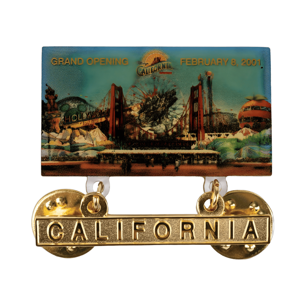 Dangling California Sign Disney pin