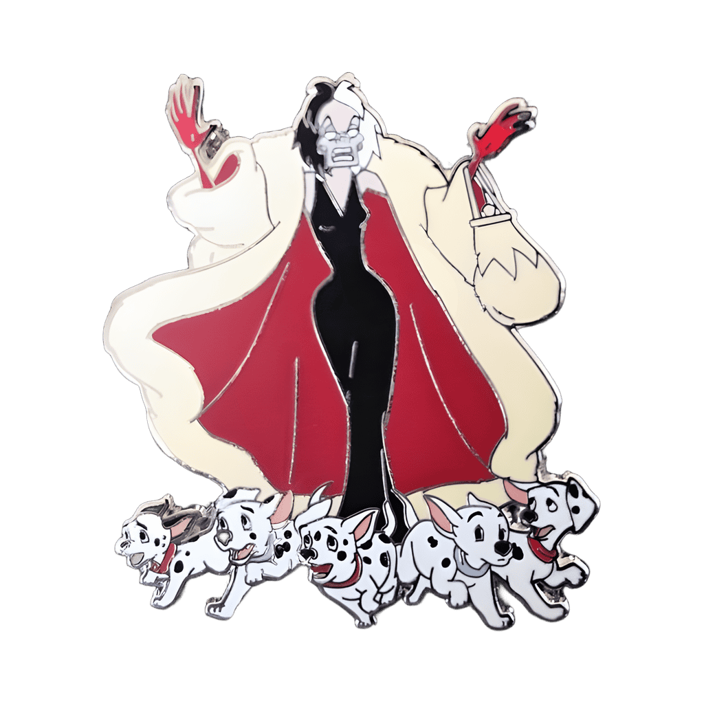 Cruella De Vil Disney pin