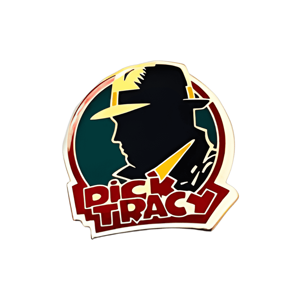 Gold Film Logo Disney pin