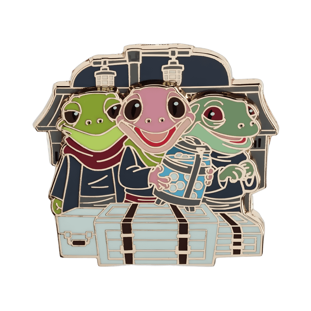 Frog Lady and Friends (Querm Rybet) Disney pin
