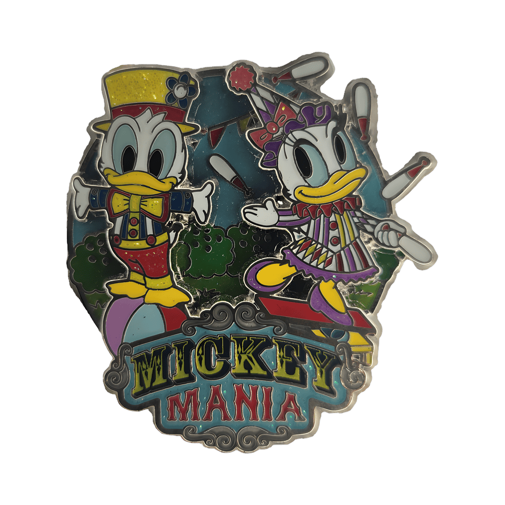 Clown Donald and Juggler Daisy Disney pin