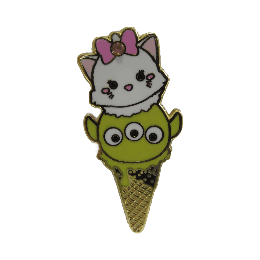 Marie and Toy Story Alien Disney pin