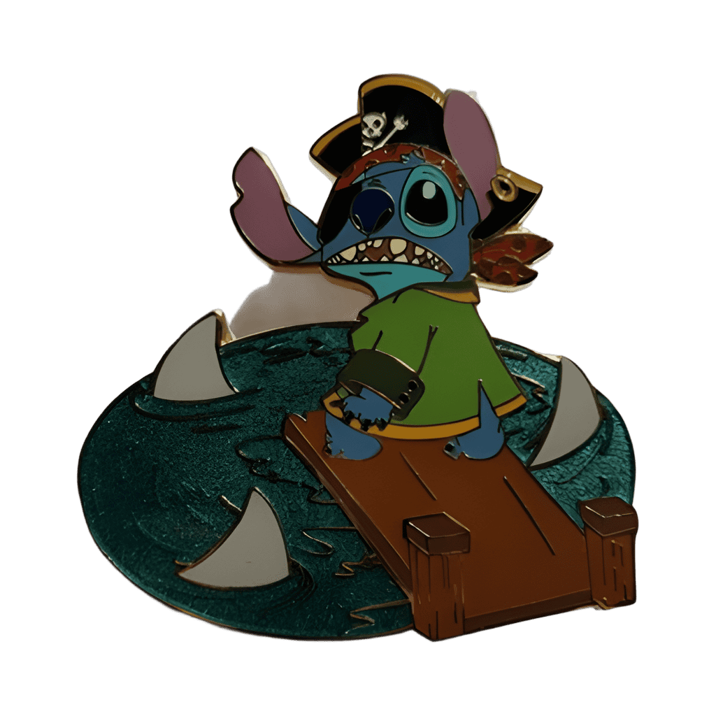 The Plank Disney pin