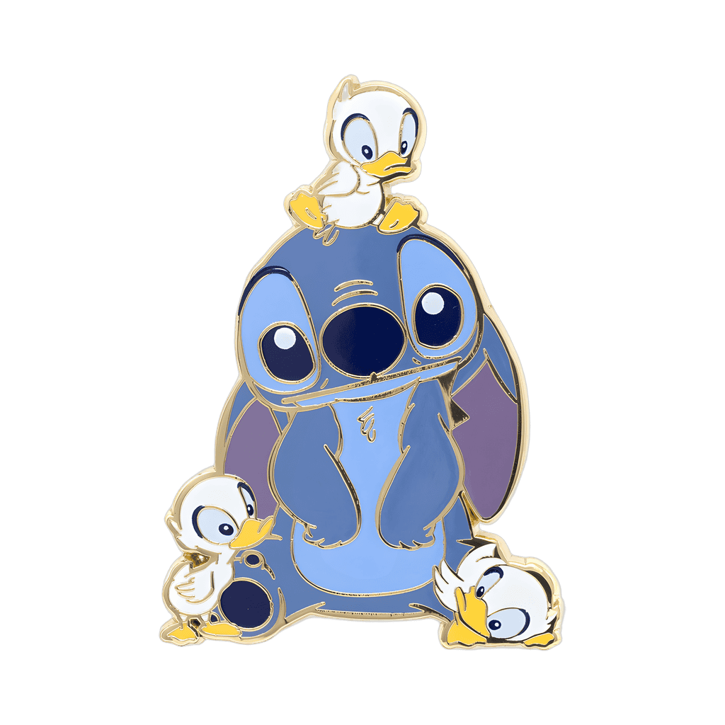 Stitch with Ducklings Disney pin