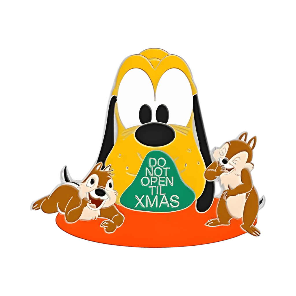 Pluto's Christmas Tree 1952 - Pluto with Chip 'n Dale Disney pin