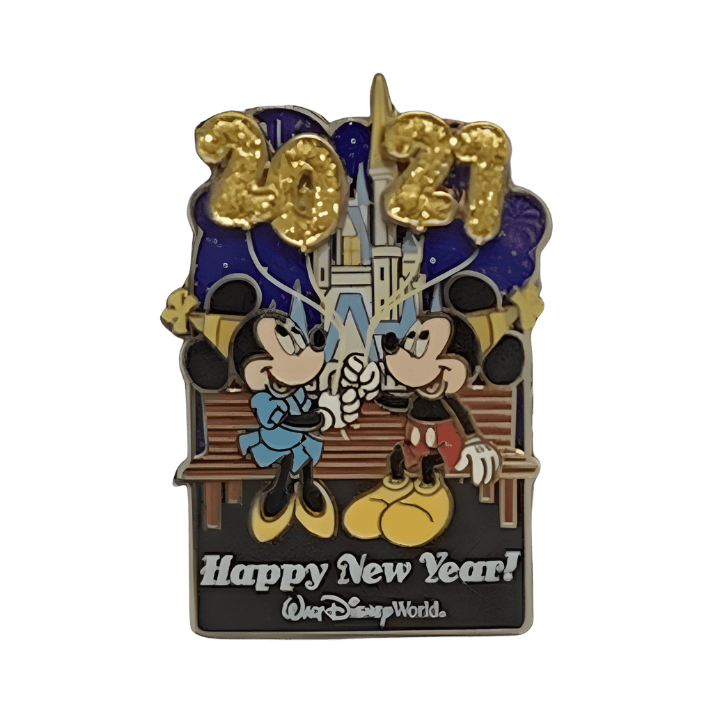 Happy New Year 2021 - Mickey & Minnie Disney pin