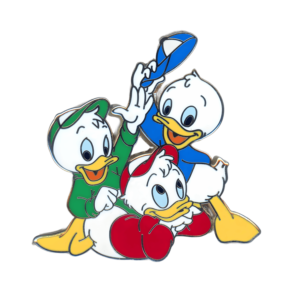 Huey, Dewey, and Louie Posing Disney pin