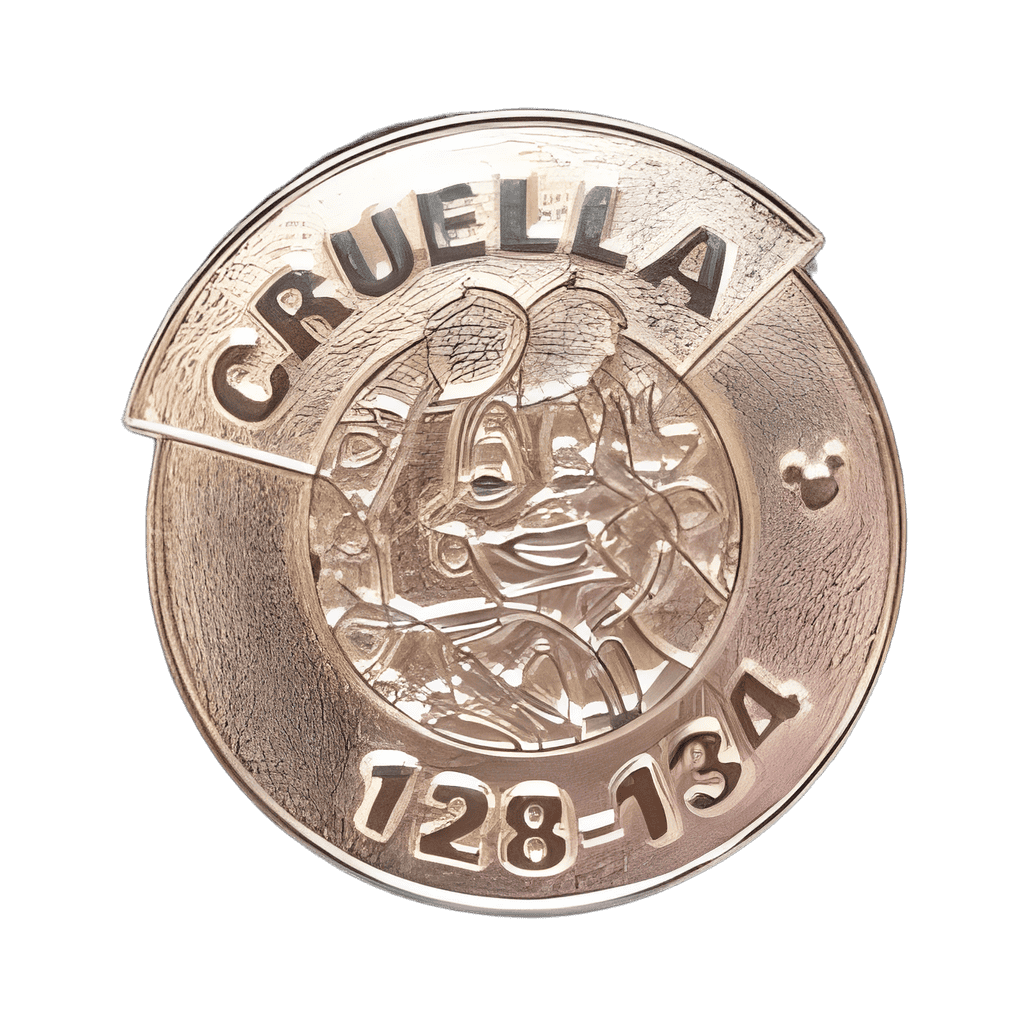 Cruella Disney pin