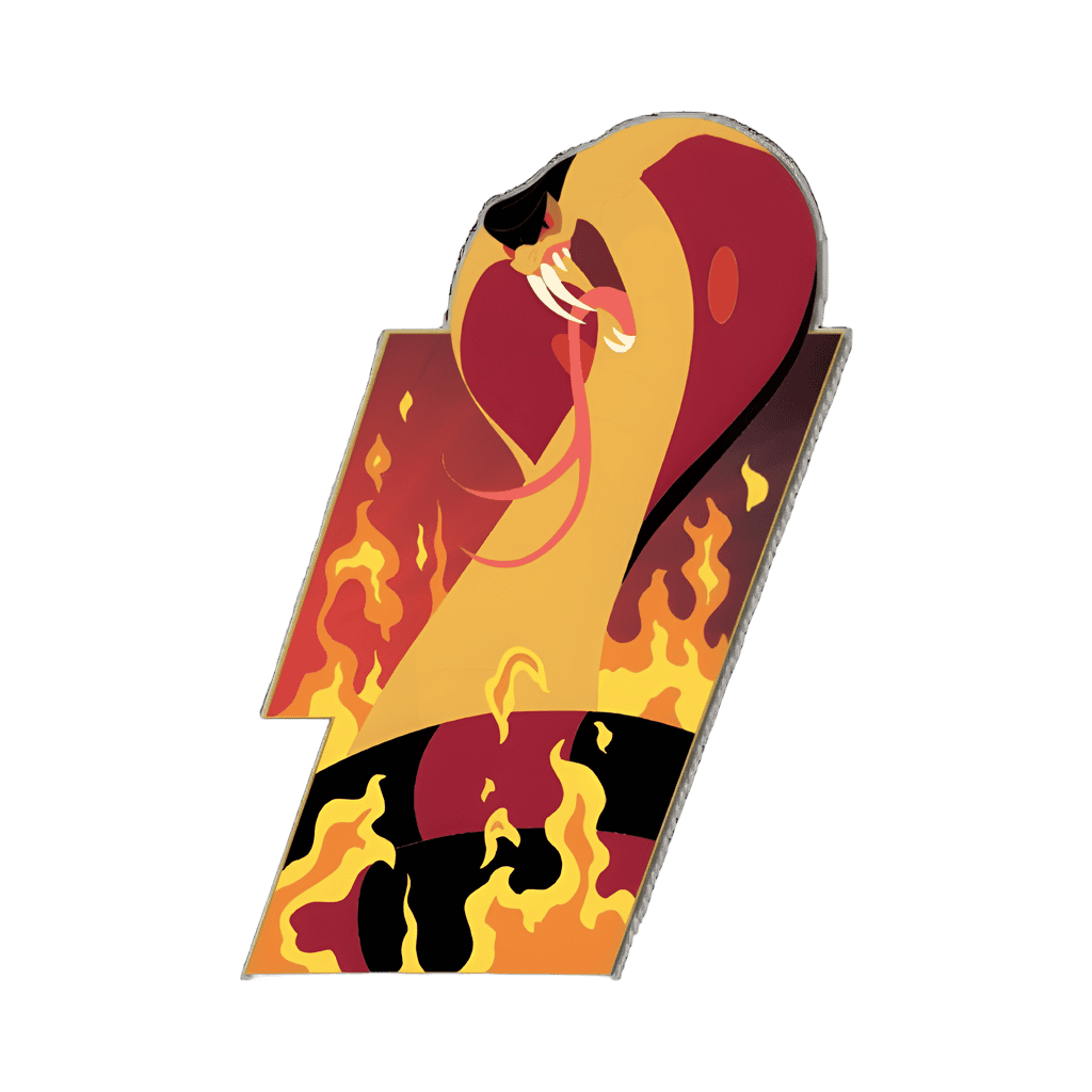 Jafar as Snake Disney pin