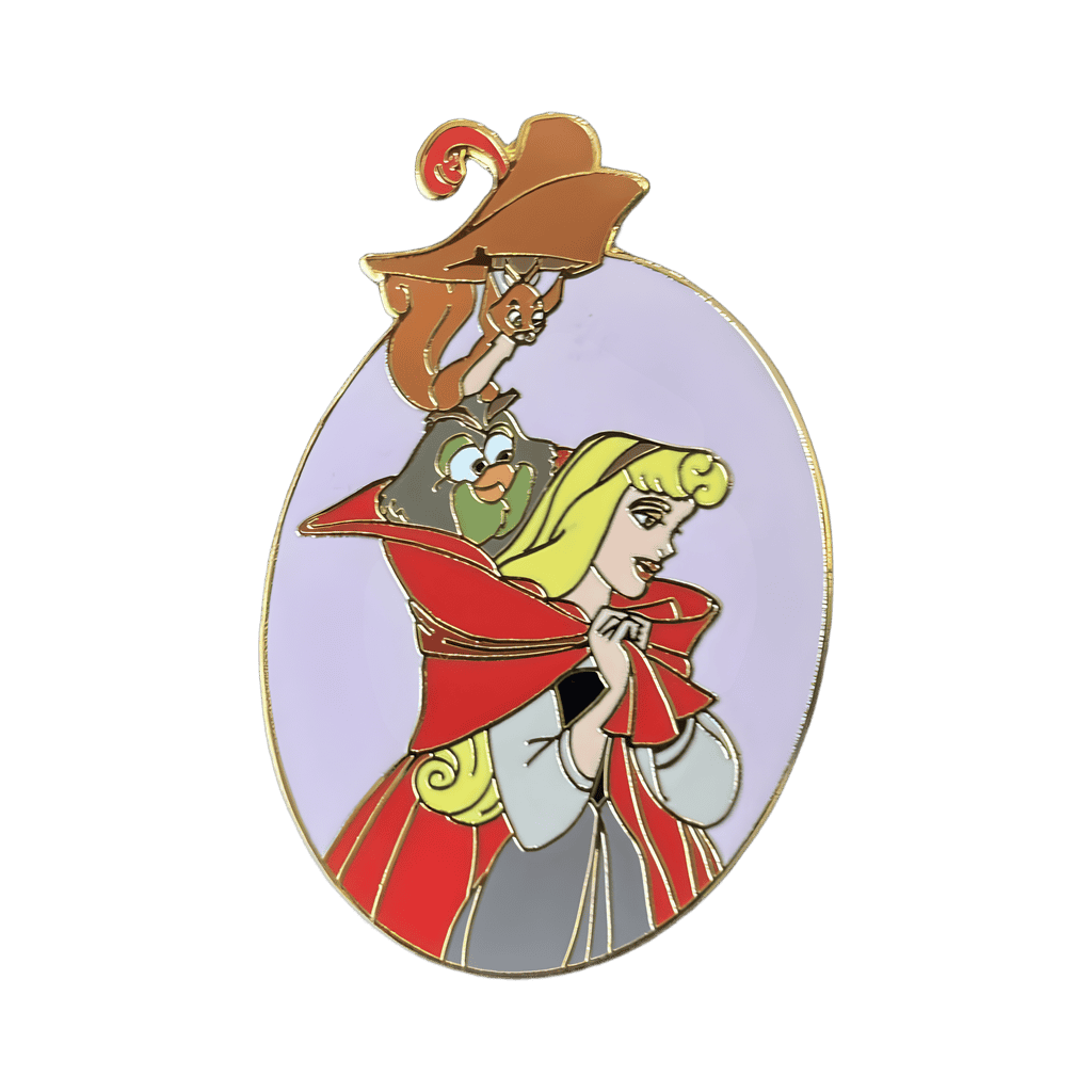 Aurora with woodland friends Disney pin