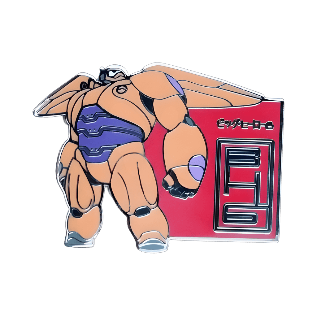 Armoured Baymax Disney pin