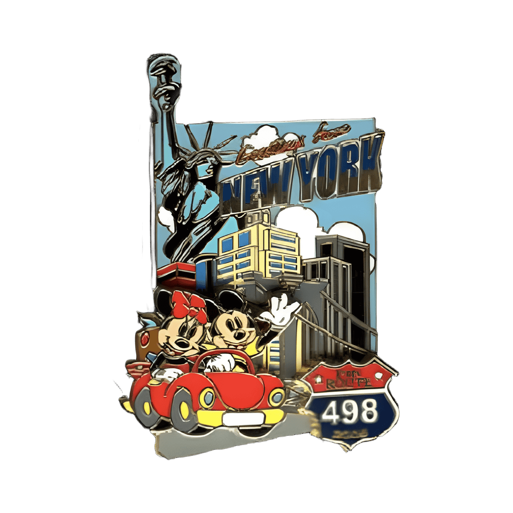 Greetings From New York Disney pin