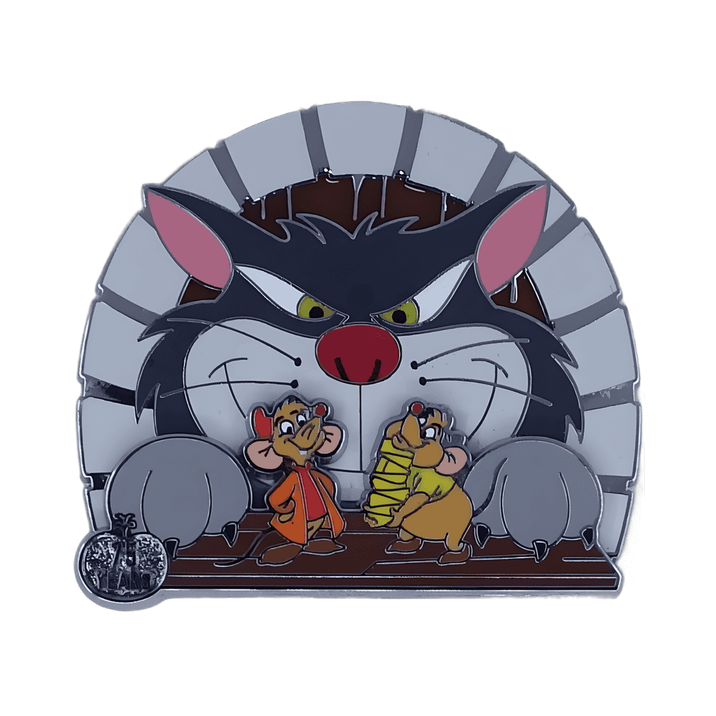 Lucifer, Jaq & Gus Disney pin