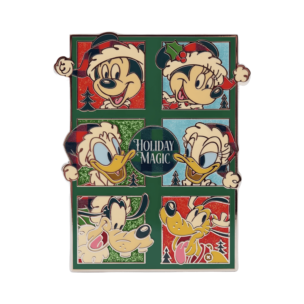 Santa Mickey Mouse and Friends Holiday Mini Jumbo Disney pin